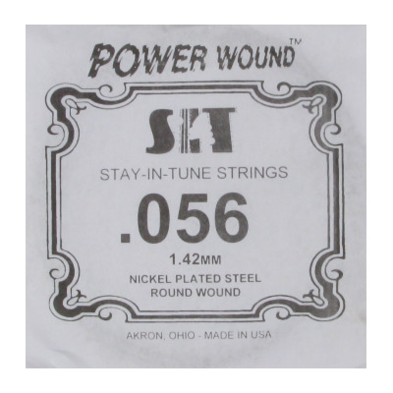 Струна для електрогітари SIT STRINGS 056PW