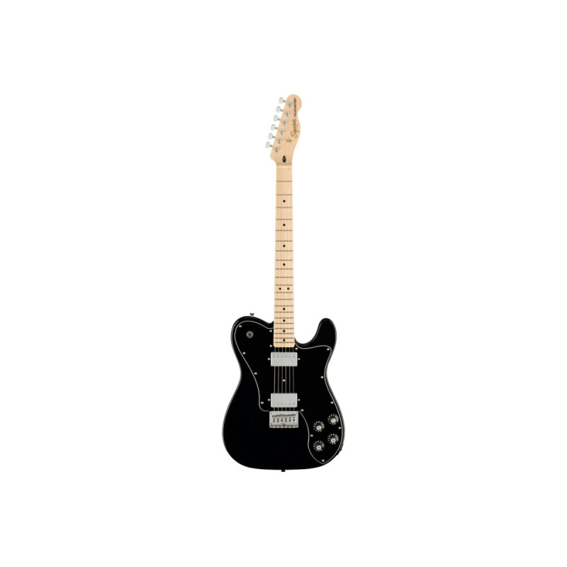 SQUIER AFFINITY SERIES TELECASTER DELUXE HH MN BLACK Электрогитара