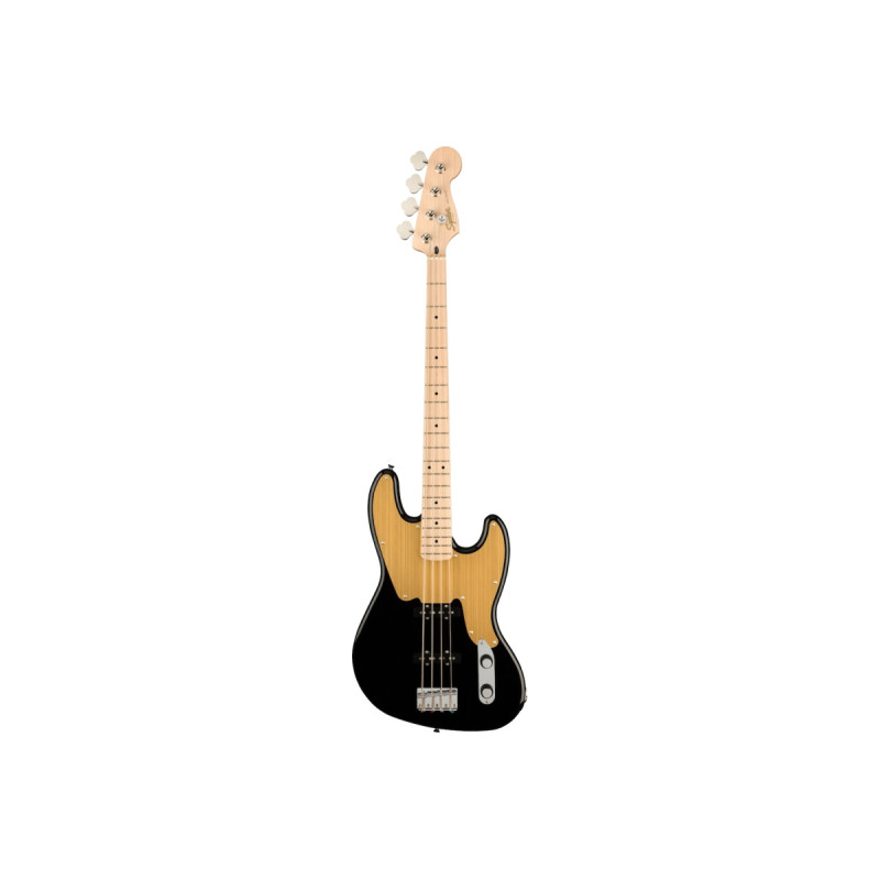 SQUIER by FENDER PARANORMAL JAZZ BASS '54 MN BLACK Бас-гітара