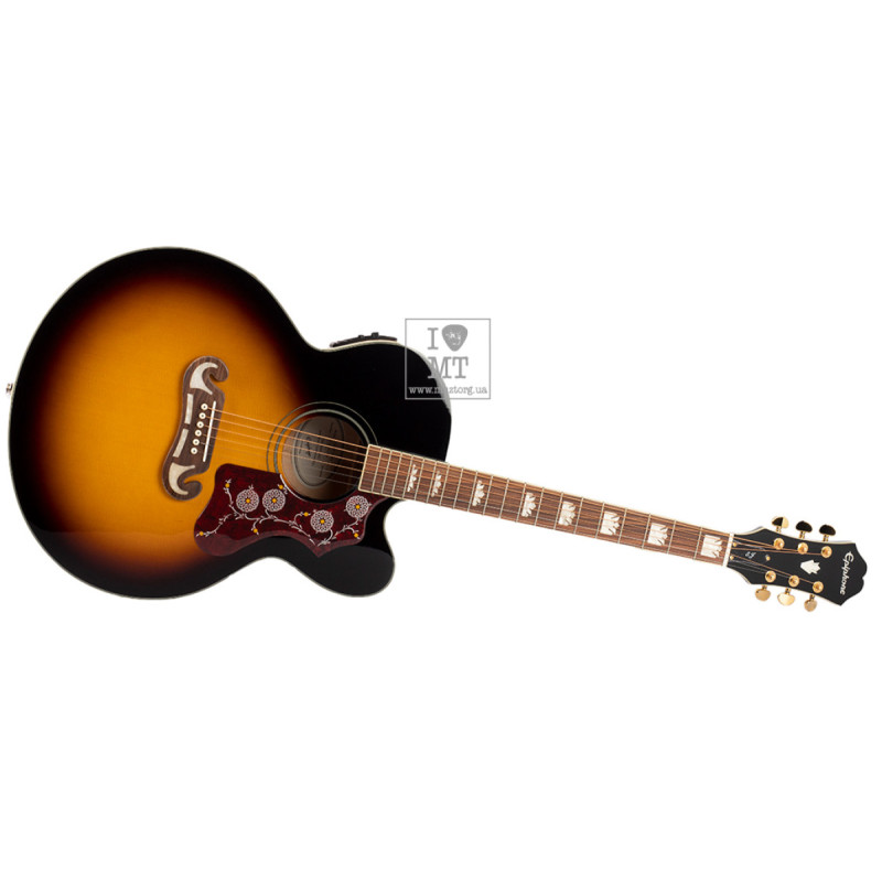 EPIPHONE EJ-200SCE VS/GH Акустическая гитара