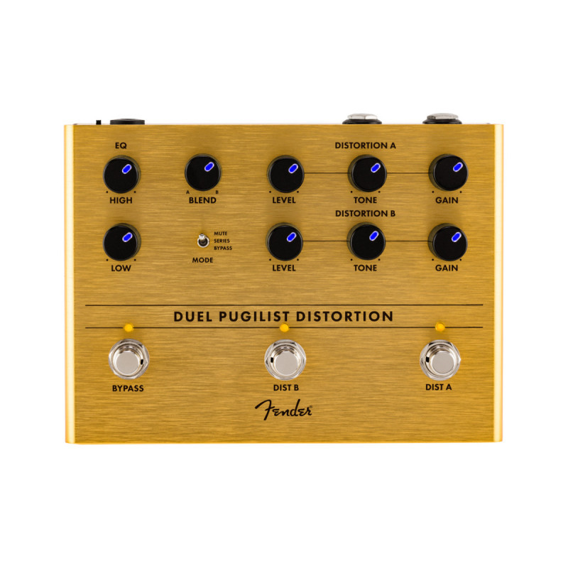 FENDER PEDAL DUEL PUGILIST DISTORTION Педаль эффектов