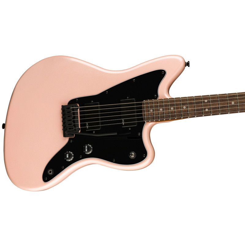 SQUIER by FENDER CONTEMPORARY ACTIVE JAZZMASTER HH LRL SHELL PINK PEARL Электрогитара