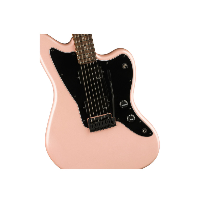 SQUIER by FENDER CONTEMPORARY ACTIVE JAZZMASTER HH LRL SHELL PINK PEARL Электрогитара