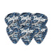 Набір медіаторів TAYLOR GUITARS 351 THERMEX ULTRA PICKS 1.0 MM BLUE SWIRL 6 PACK