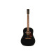 GRETSCH DELTOLUXE DREADNOUGHT BLACK Гітара електроакустична