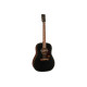 GRETSCH DELTOLUXE DREADNOUGHT BLACK Гітара електроакустична