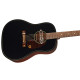 GRETSCH DELTOLUXE DREADNOUGHT BLACK Гітара електроакустична