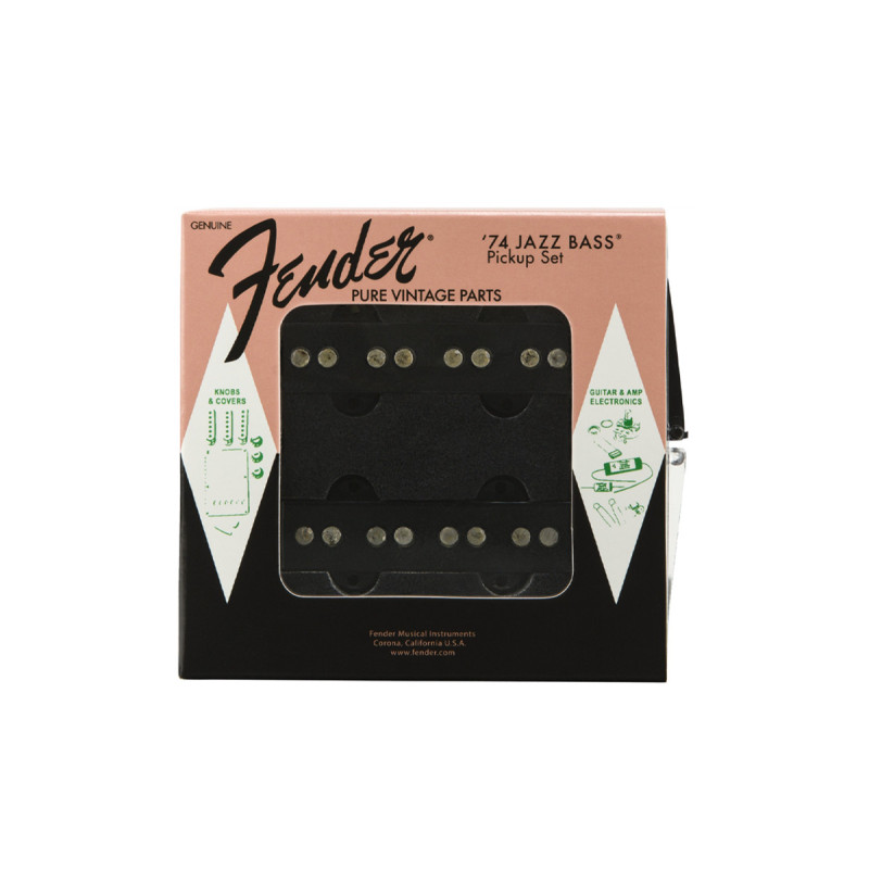 FENDER PURE VINTAGE '74 JAZZ BASS PICKUP SET Набір звукознімачів