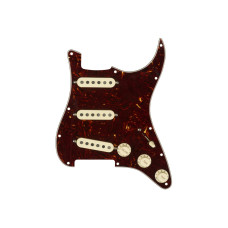 FENDER PRE-WIRED STRAT PICKGUARD TEX-MEX SSS TORTOISE SHELL Пикгард со звукоснимателями