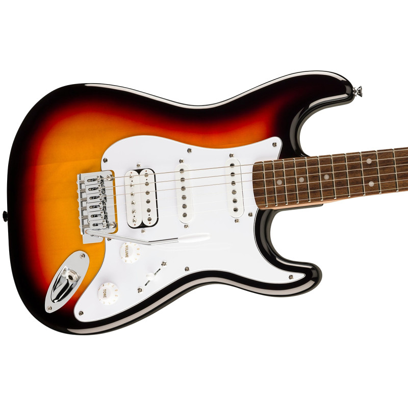 SQUIER AFFINITY SERIES STRATOCASTER JUNIOR HSS 3 COLOR SUNBURSTЕлектрогітара