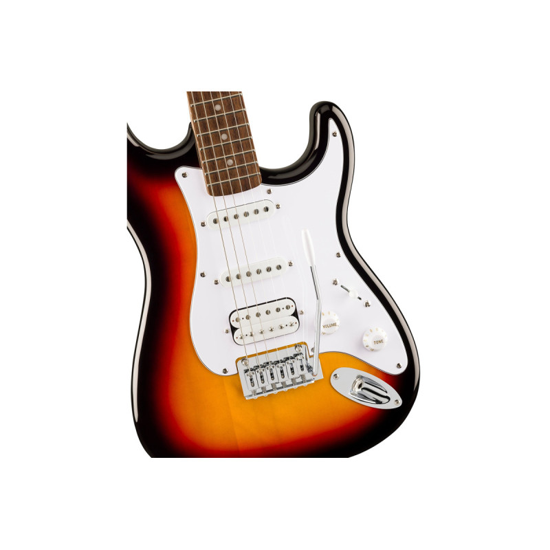 SQUIER AFFINITY SERIES STRATOCASTER JUNIOR HSS 3 COLOR SUNBURSTЕлектрогітара