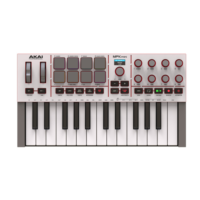 AKAI MPK mini 4 White MIDI клавіатура