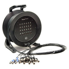 KLOTZ C24/8M25 Мультикор 24x XLR вхід / 8x XLR вихід на котушці 25 м
