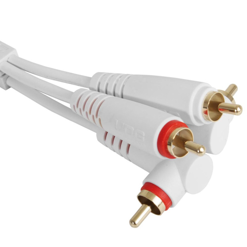 Set RCA Straight-RCA Angled White 3m (U97005WH)
