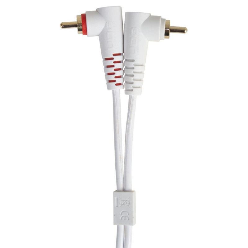 Set RCA Straight-RCA Angled White 3m (U97005WH)