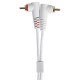 Set RCA Straight-RCA Angled White 3m (U97005WH)