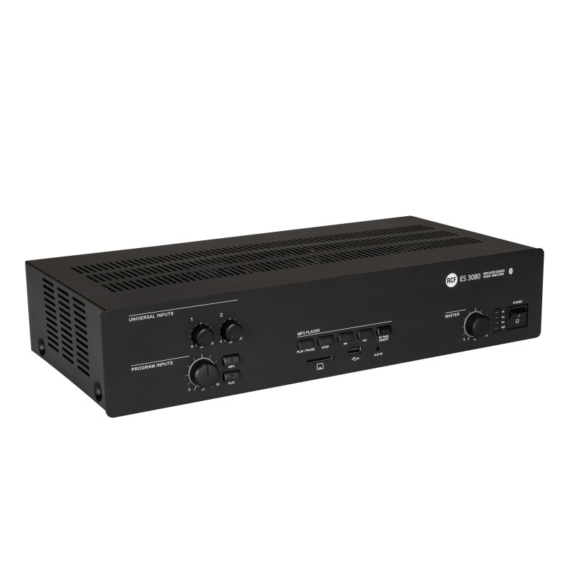 RCF ES 3080 Мікшерний підсилювач 80 Вт з MP3-плеєром та Bluetooth