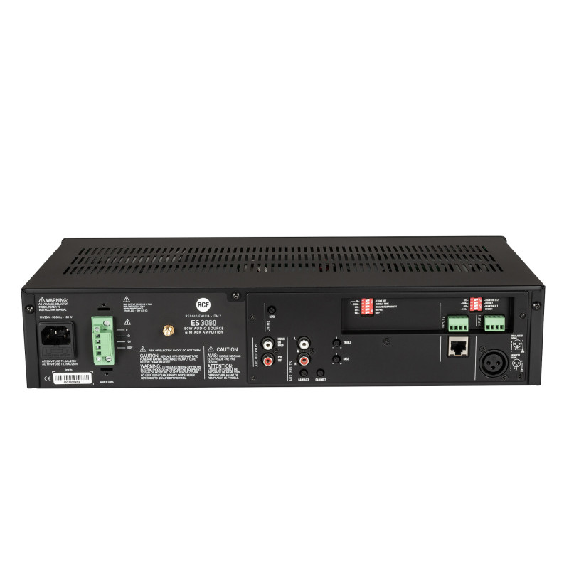 RCF ES 3080 Мікшерний підсилювач 80 Вт з MP3-плеєром та Bluetooth