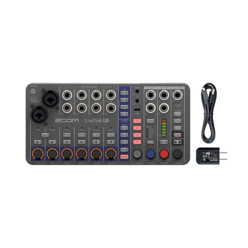 ZOOM LiveTrak L-6
