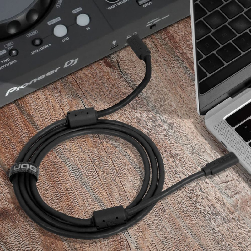 Ultimate Cable USB 3.2 C-C Black Straight 1,5m