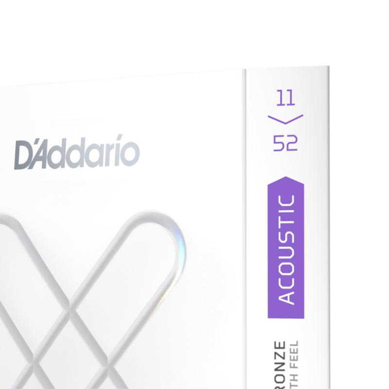 D'ADDARIO XSABR1152 XS 80/20 BRONZE CUSTOM LIGHT (11-52) Струни для акустичної гітари