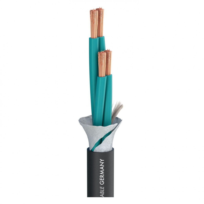 SOMMER CABLE Elephant Акустичний кабель, 4x4 мм², чорний