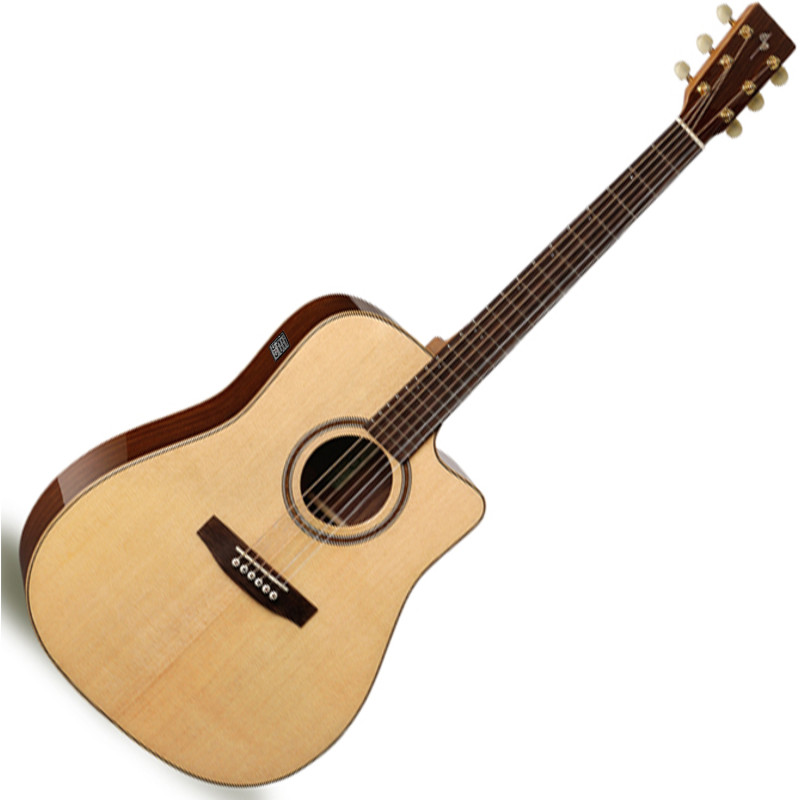 SIMON & PATRICK S&P 033300 - Showcase CW Rosewood A6T with DLX TRIC (трещина, в магазине) Акустическая гитара