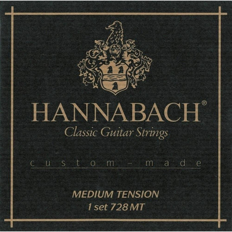 Струни для класичної гітари Hannabach 728MT Custom Made