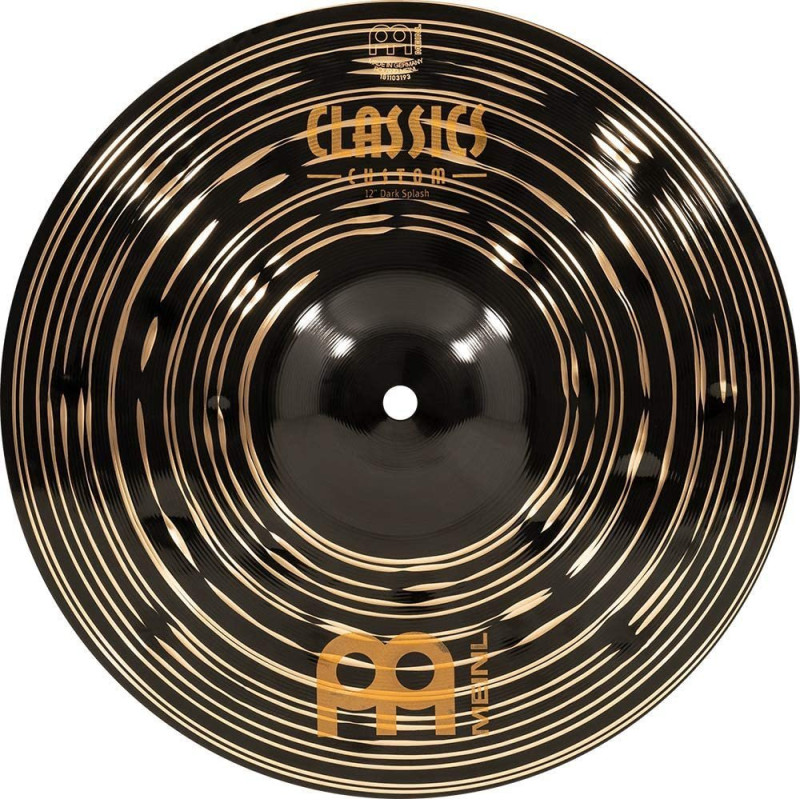 Тарілка Meinl Classics Custom Dark CC12DAS Splash 12
