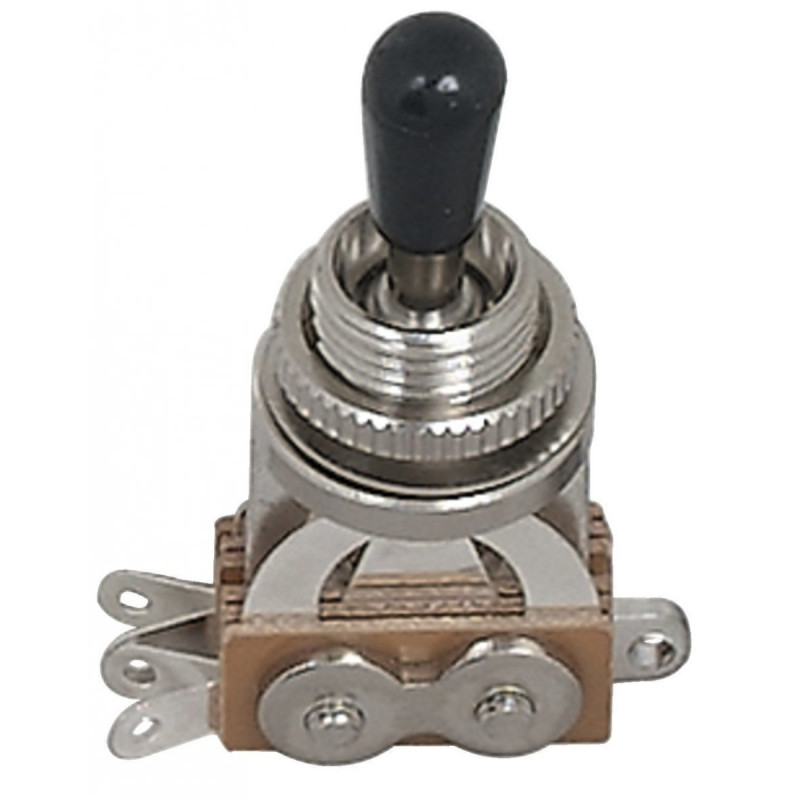 Перемикач 3-позиційний Partsland Toggle Switch Les Paul Style Black