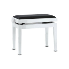 Банкетка для фортепіано GEWA Deluxe White High Gloss