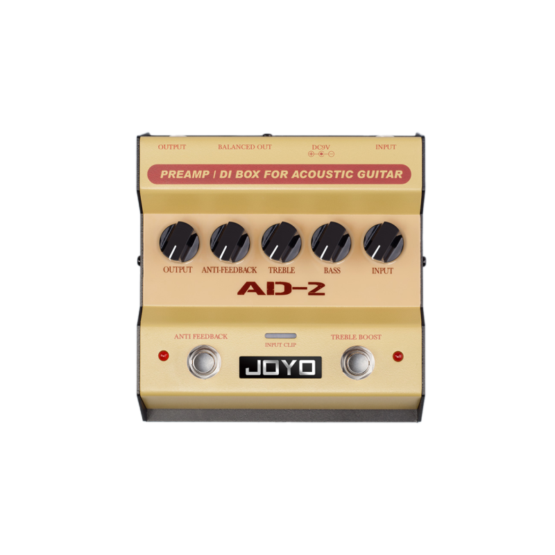 JOYO Педаль Joyo AD-2 Acoustic Guitar Preamp & DI Box