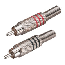 Штекер GEWA RCA Metal Black