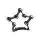 Тамбурин GEWA Jingle wreath Star Black