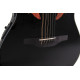 OVATION Celebrity Elite CE4412 Mid Cutaway Black Акустична гітара з датчиком
