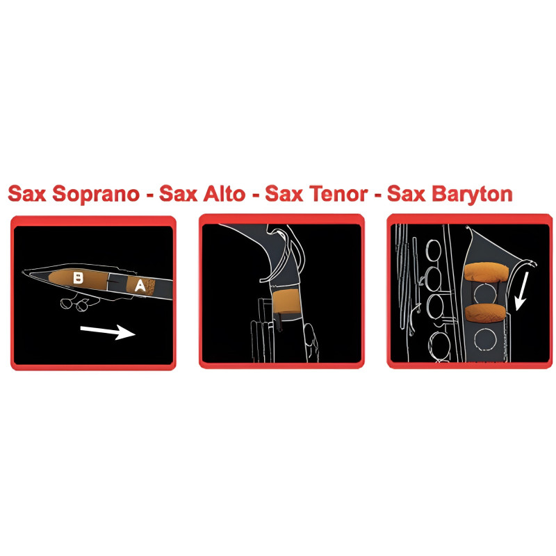 Демпфери для альт-саксофона Saxmute Saxophone Mutes