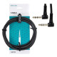 Патч-кабель GEWA Basic Line Angled Stereo Jack 6,3 мм/Stereo Jack 6,3 мм (0,6 м, 6 шт)