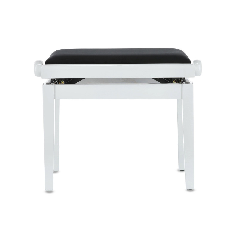 Банкетка для фортепіано GEWA Deluxe White High Gloss