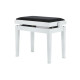 Банкетка для фортепіано GEWA Deluxe White High Gloss