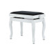 Банкетка для фортепіано GEWA Deluxe Classic White High Gloss
