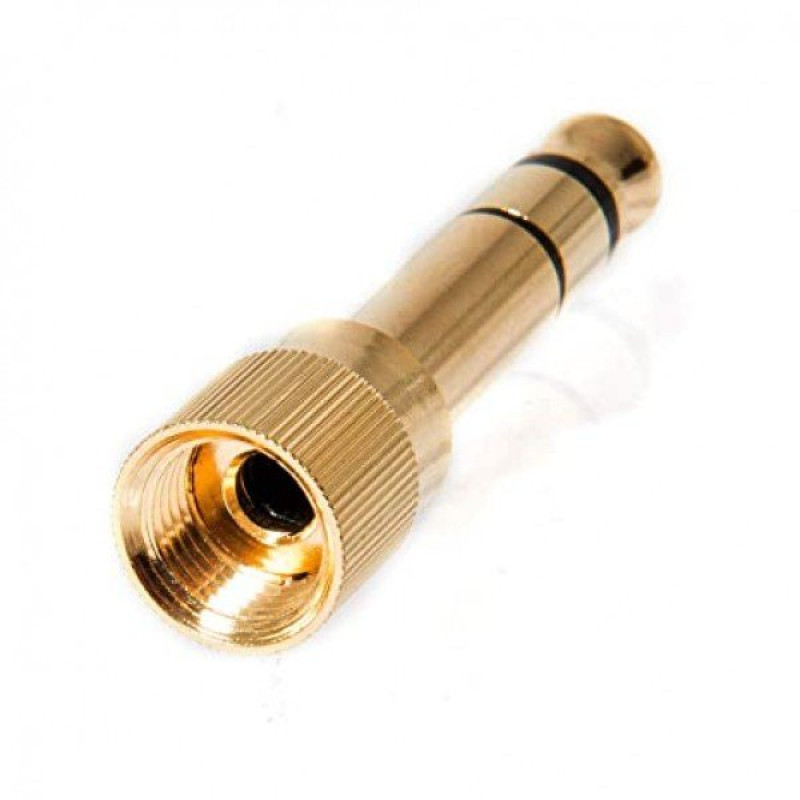 Перехідник GEWA Stereo Jack 3,5 мм/Stereo Jack 6,3 мм (з різьбою)