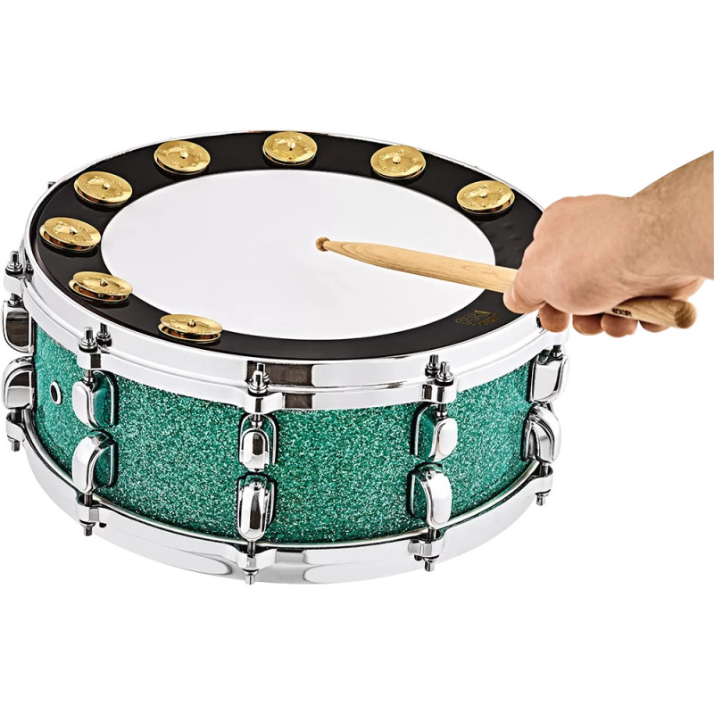Тамбурин для малого барабана Meinl Backbeat Pro BBP14 Solid Brass