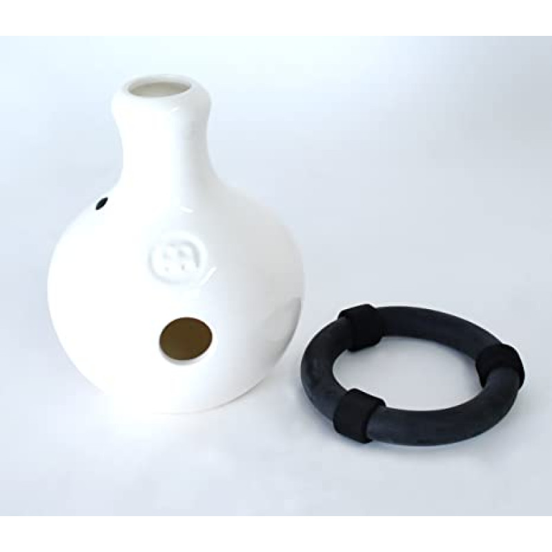 Ібо/уду драм Meinl Ceramic Quinto ID10WH White