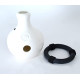 Ібо/уду драм Meinl Ceramic Quinto ID10WH White
