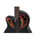 OVATION Celebrity Elite CE44L Mid Cutaway Left-Hand Black Акустична гітара з датчиком
