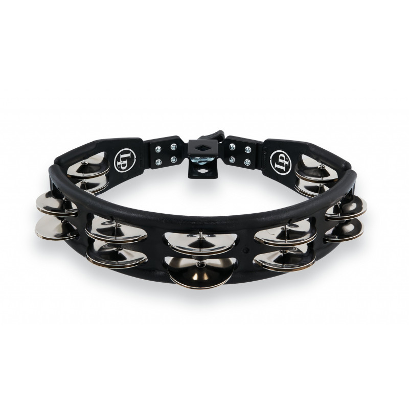 Тамбурин Latin Percussion Cyclop Mountable LP160 Steel, black