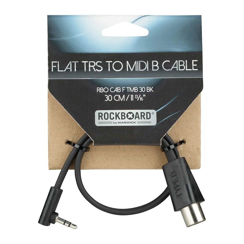 ROCKCABLE RBO CAB F TRS 60 BK Патч-кабель (балансний) для педалей експресії та футсвітчів