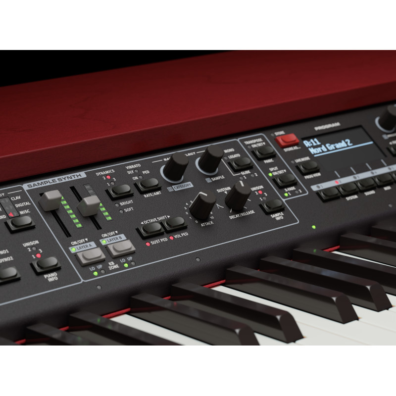 CLAVIA NORD GRAND 2 88‑клавішний сценічний цифровий рояль з покращеною клавіатурою Kawai
