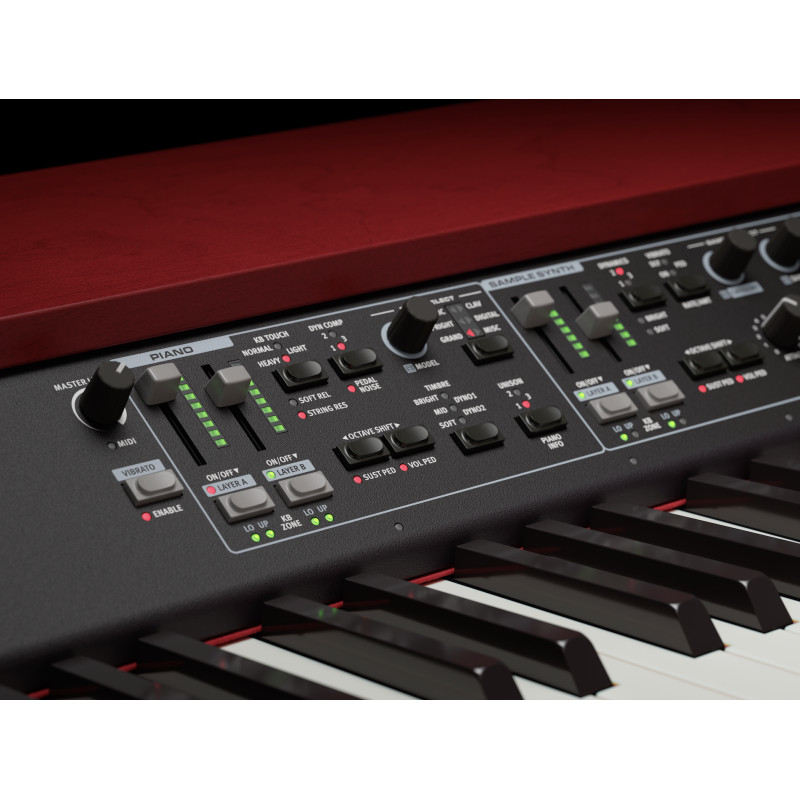 CLAVIA NORD GRAND 2 88‑клавішний сценічний цифровий рояль з покращеною клавіатурою Kawai