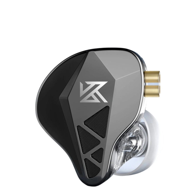 KZ AUDIO EDXS BLACK NO MIC Внутрішньоканальні IEM з потужним басом без мікрофона
